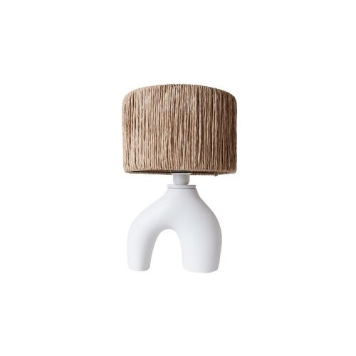 Opviq Stona lampa E27 Max 40W, Bijela-Hrast Cijene