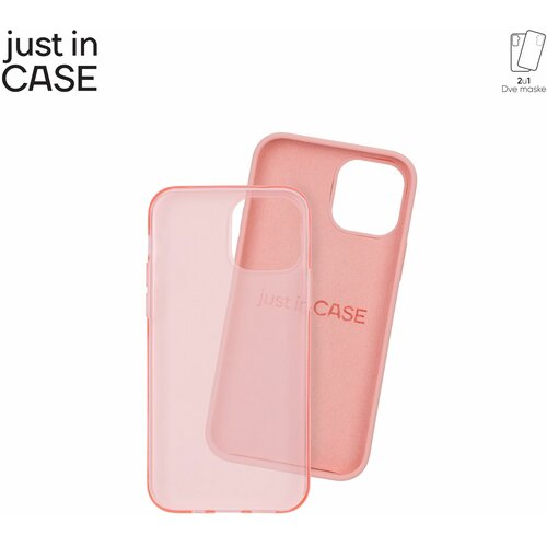 Just In Case 2u1 extra case mix paket pink za iphone 12 Slike