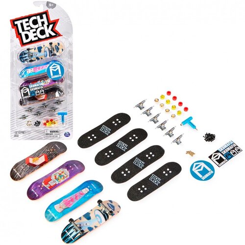 Spin Master Tech Deck: SK8MAFIA 4-delni komplet fingerboardov - Slike