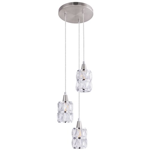 Globo 15760-3 - Kristalni luster na sajli WOLLI 3xE14/40W/230V Slike