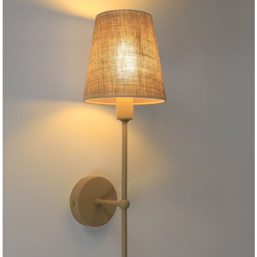  Zidna lampa MADELA 1xE14/40W/230V juta/bež Slike