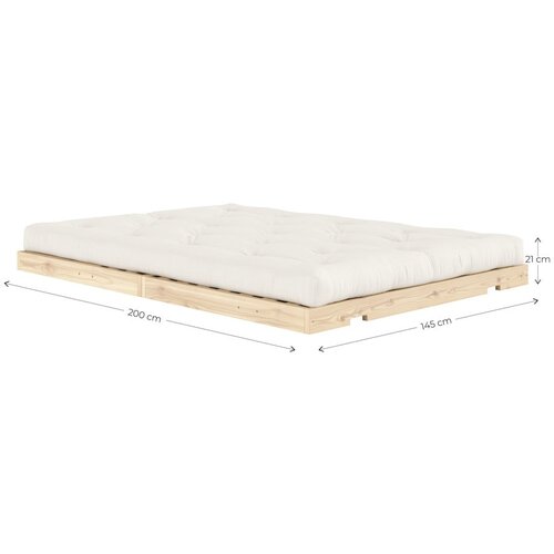 Karup Design Rjava raztegljiva sedežna garnitura 145 cm Flip &amp;ndash; Slike