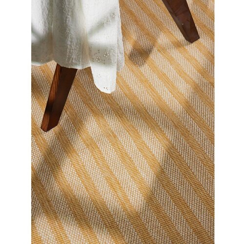 Ted Baker Oker rumena/kremno bela notranja in zunanja preproga 120x170 cm Haringey Linley &amp;ndash; Slike