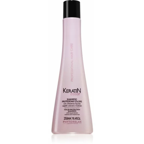 Phytorelax Laboratories Keratin Color šampon za oštećenu obojenu kosu s keratinom 250 ml