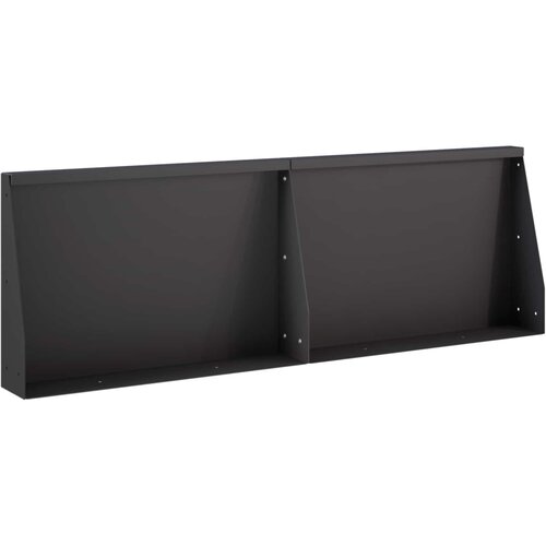  Zid za zadržavanje 2 kom. 60 x 12 x 50 cm Čelik Crna Cijene