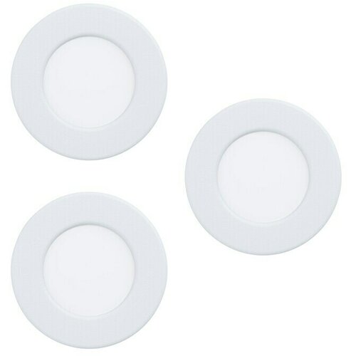 Eglo Fueva 5 Ugradbena LED svjetiljka (2,7 W, Bijele boje, Topla bijela) Slike