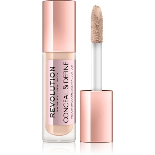 Makeup Revolution Conceal & Define tekoči korektor odtenek C4.5 4 g