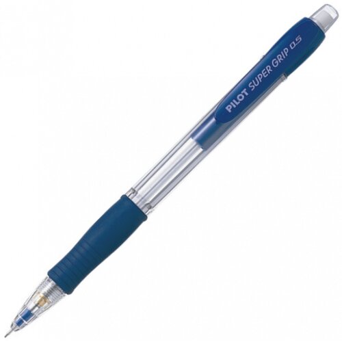 Pilot Tehnični svinčnik Super grip H-185-SL-L 0,5 mm, modra Slike