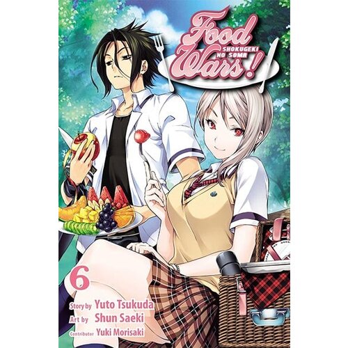 VIZ Media Yuto Tsukuda, Shun Saeki - Food Wars! 06 Cene
