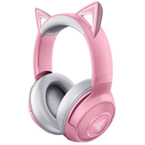 Razer Kraken Kitty Edition Bluetooth Headphones - Quartz (RZ04-03520100-R3M1) Slike