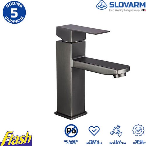  Jednoručna slavina za lavabo - slovarm - siva Cene