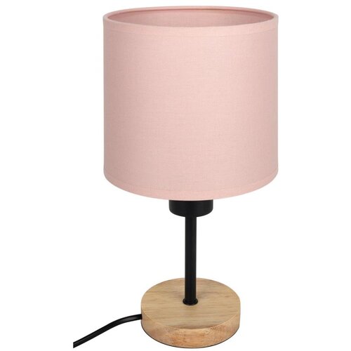 Brilagi Stona lampa BOBO WOOD 1xE27/25W/230V hrast/crna/ružičasta Slike