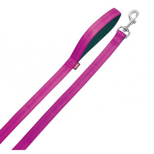 Nobby soft grip povodec - fuksija - 120 cm 20 mm Cene