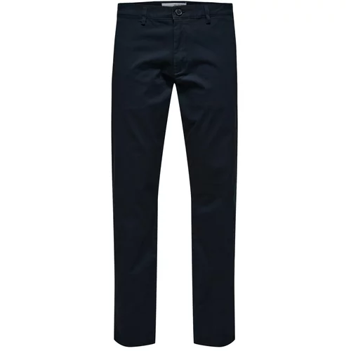 Selected Homme Chino hlače 'Miles Flex' temno modra