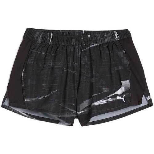 Puma Kratke hlače &amp;amp; Bermuda Shorts Velocity Aop 3&amp;acute;&amp;acute; noir &amp;eacute;lastique Črna Slike