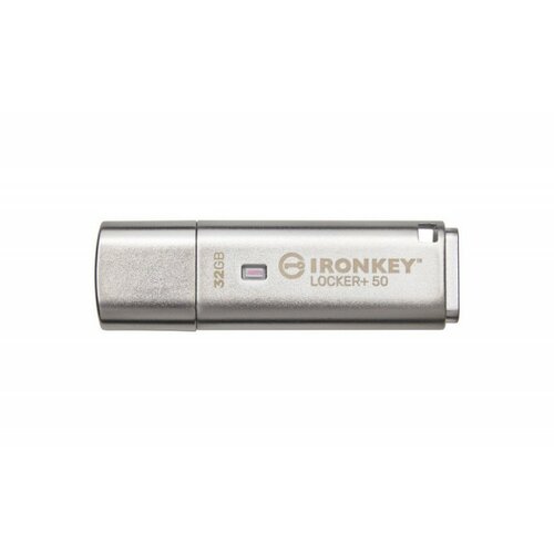 Kingston 32GB ironkey locker+ 50 usb-a 3.2, encrypted usb flash drive Slike