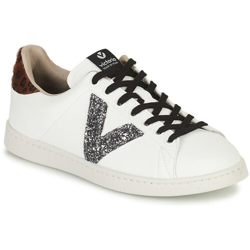 Victoria Nizke superge TENIS EFECTO PIEL GLITTER Bela Cene