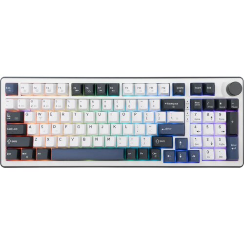 White Shark premium gaming TIPKOVNICA GK-007251 EXCALIBUR bela / US layout, (5000089171) Slike