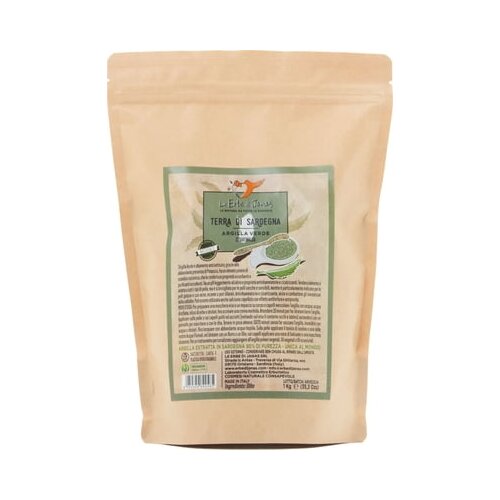Le Erbe di Janas zelena glina - 1 kg Slike