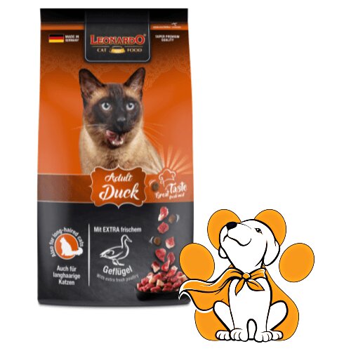 Leonardo Cat Adult Duck 1.8kg, Granule Za Odrasle Mačke Sa Ukusom Pačetine Cene