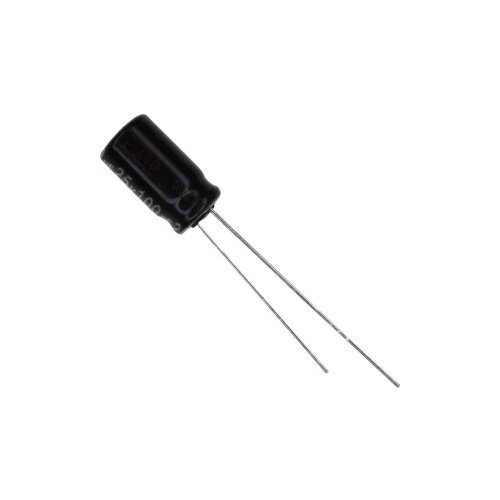 Panasonic elektrolitski kondenzator, radijalno ožičen 2.5 mm 100 µF 25 v 20 % (promjer) 6.3 mm EEU-EB1E101S 1 kom. Cijene