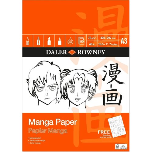 DALER ROWNEY Manga Marker Paper Cene