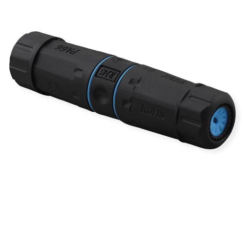 Secomp Value RJ45 Modular Coupler Cat.6A/Cl.EA, STP, Dust/Waterproof, crna ( 6269 ) Cene