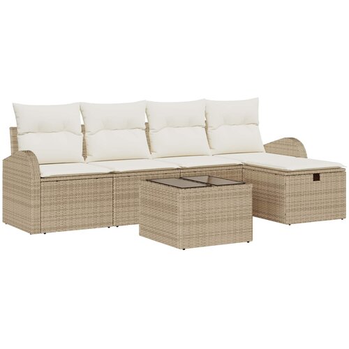  Set sofe s jastukom s pohranom Bež i krema poliratan Cijene