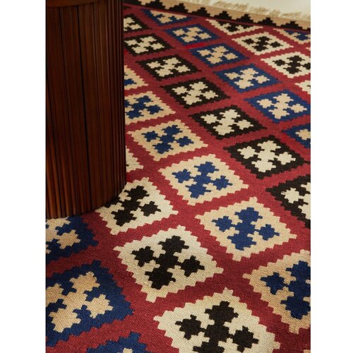 Hanse Home Rdeča obojestranska ročno tkana volnena preproga 160x230 cm Kamal Rami &amp;ndash; Nouristan Slike