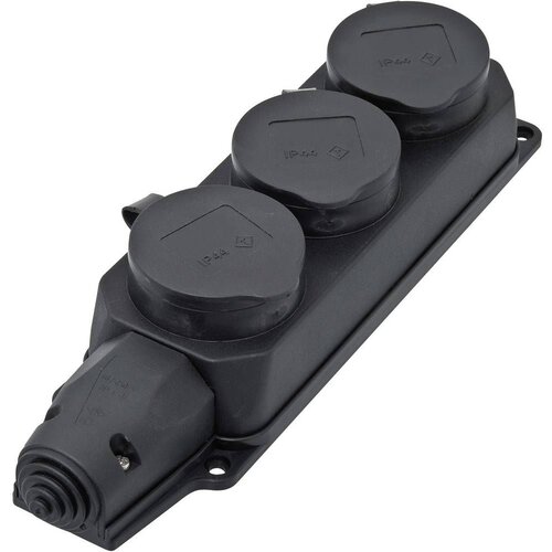 interBär Razdelilna letev brez stikala 3-delna črna\, ohne Stecker 9006-004.01, (20457410) Cene