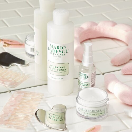 Mario Badescu Hydrating Glow Toner with Jojoba and PHA vlažilni tonik za osvetlitev kože 236 ml Slike