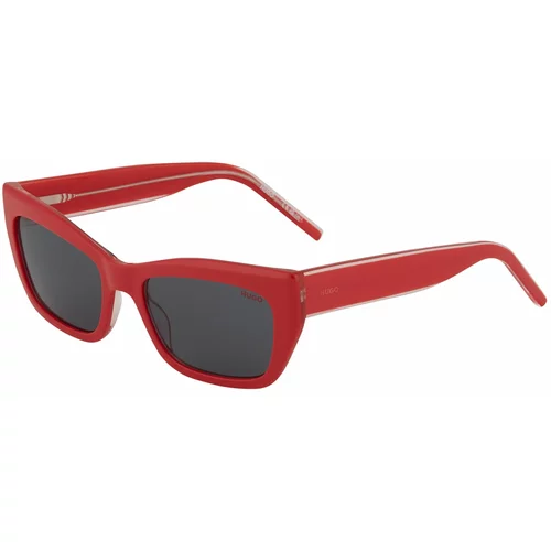 HUGO Red Sončna očala grafit / rdeča