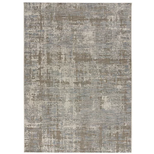 Universal smeđe-sivi vanjski tepih Luana, 77 x 150 cm