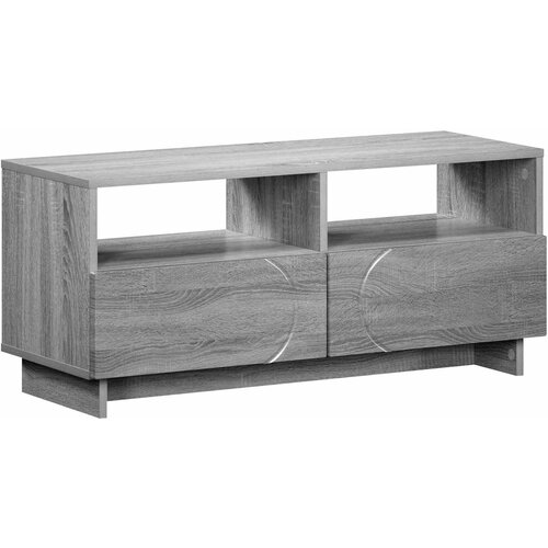  TV stalak 90 x 34.5 x 40 cm Siva Sonoma Konstruirano drvo Slike