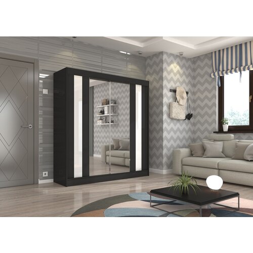 ADRK ORMAR KEITA 200 CM (VI�E BOJA)- crna/bijela Cijene