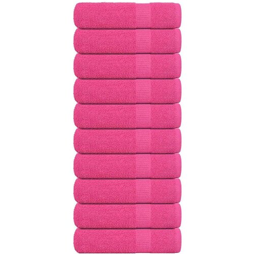 vidaXL Brisače 10 kos roza 50x100 cm 360 gsm 100% bombaž Cene