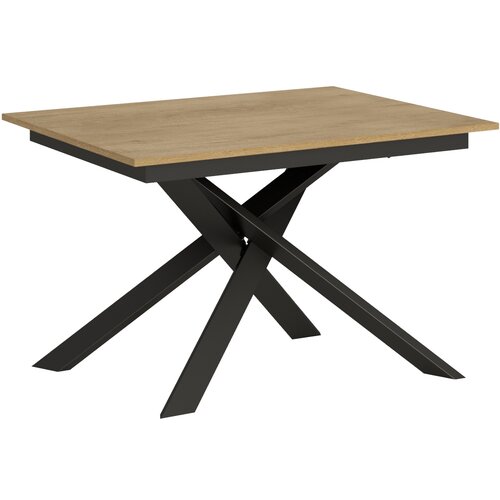 Itamoby &amp;nbsp; Ganty (90x120/180 cm) - hrast, barva nog: antracit - raztegljiva jedilna miza, (20841960) Slike