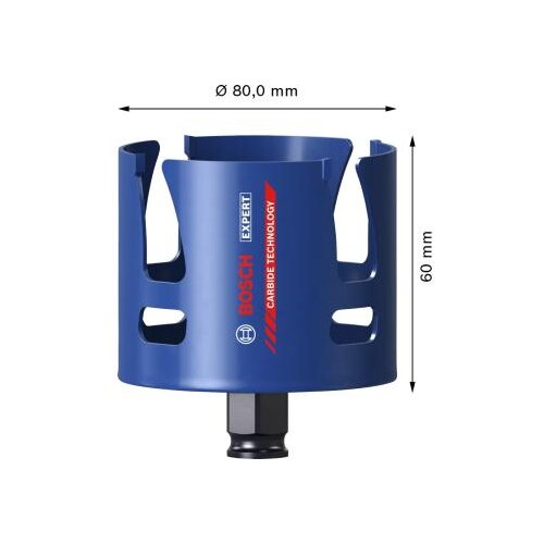Bosch expert construction material pc plus testera za otvore 80mm, 2608901936 Cene