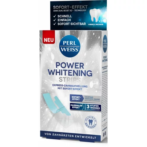 Perl Weiss Power Whitening Strips trakice za izbjeljivanje zuba 5x2 kom