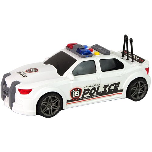  Sportski automobil za igru Policija 1:16 - bijela Slike