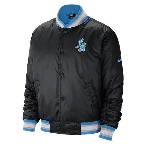 Nike Jakne Nba Los Angeles Lakers City Edition Courtside Črna Cene