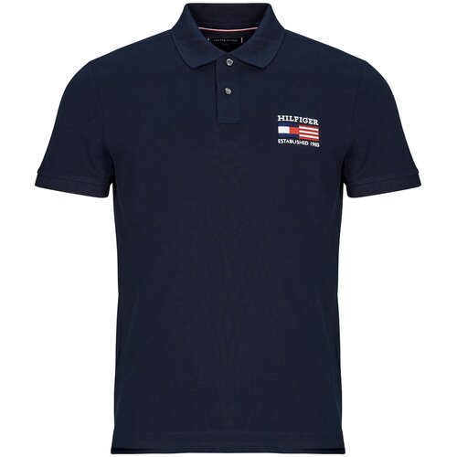 Tommy Hilfiger Polo majice kratki rokavi HILFIGER FLAG REG POLO Slike