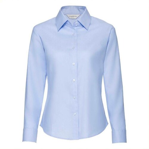 RUSSELL Women's Long Sleeve Shirt, Easy Care, Oxford R932F 70/30 130g/135g Cene