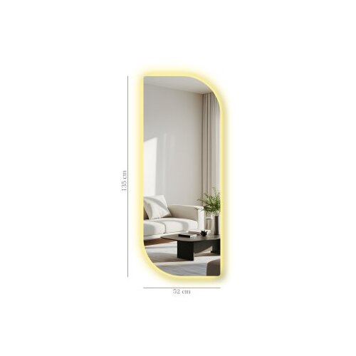 Hanah home dekorativno ogledalo sa led osvetljenjem 52135 ledayna 005 Slike