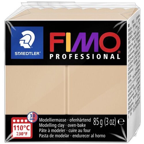 FIMO Prof polimerna masa 45, sand , 85g, (20631608) Slike