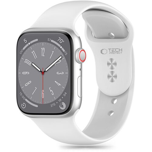 TECH-PROTECT SILICONE narukvica za APPLE WATCH 6 / 7 / 8 / 9 / 10 / SE (40 / 41 / 42 MM) WHITE Cijene