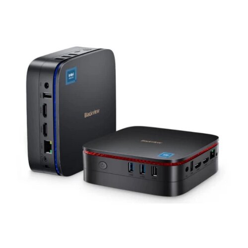 Blackview MP60 Intel N150/16GB/512GB/2xHDMI/2xUSB 3.0/1xRJ45/BT/WiFI/W11P Black Cene