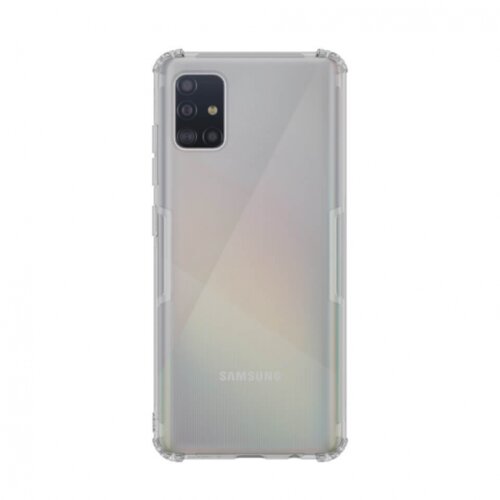 Nillkin silikonski ovitek NATURE za Samsung Galaxy A51 A515 - prozorno siv Cene
