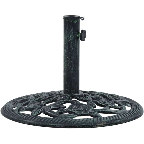  Stalak za suncobran zeleni 9 kg 40 cm od lijevanog željeza Slike