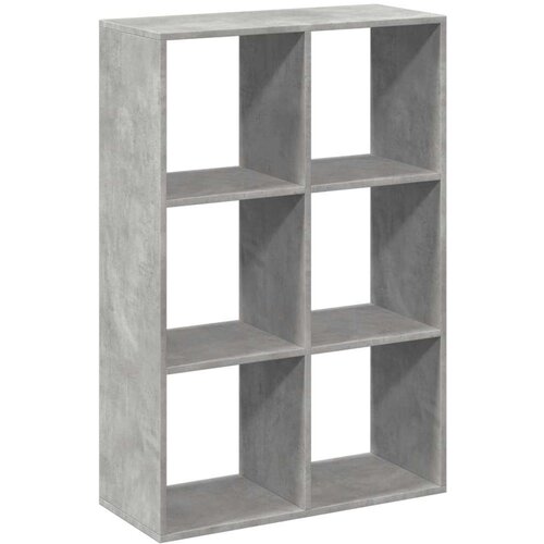 vidaXL Sobna pregrada / regal za knjige sivi 69,5x29x103,5 cm drveni Cijene